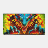 Drachenkunst Schreibtischunterlage (Vorderseite)