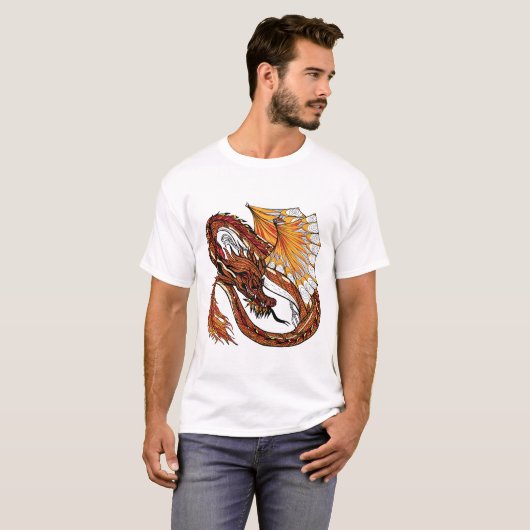 Drachenkunst T-Shirt (Vorne ganz)
