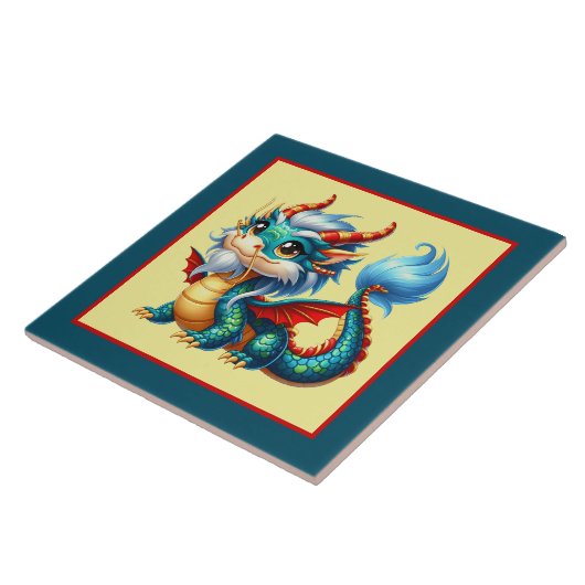 Drachenliebhaber der coolen China Fliese (Seite)