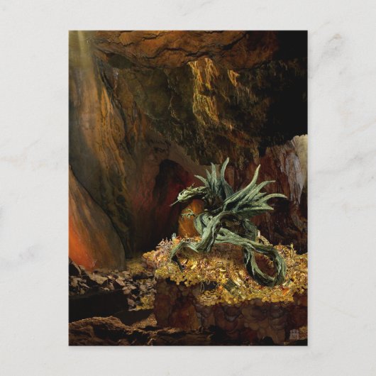 Drachenlüftkarte Postkarte (Vorderseite)