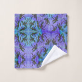 Drachenmagie Badhandtuch Set (Waschlappen)