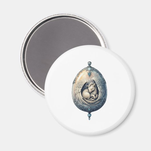 Drachenmagnet Magnet (Vorderseite/Rückseite)