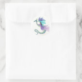Drachenmärchen Runder Aufkleber (Tasche)