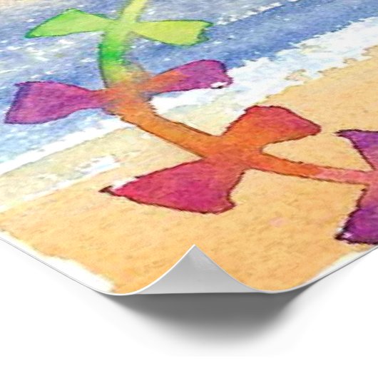 Drachenmauer Poster (Ecke)