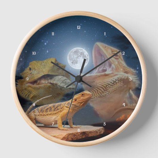 Drachenmauer-Uhr Uhr (Vorderseite)