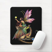Drachenmaus und Drache von Molly Harrison Mousepad (Mit Mouse)