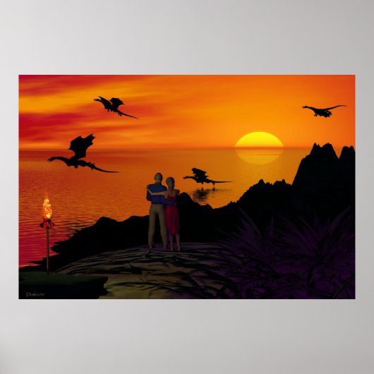 Drachenmigration Poster (Vorne)