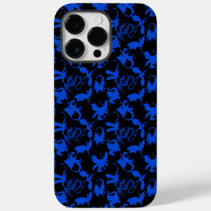 Drachenmuster 02 blue.bwx4 Black BG Case-Mate iPhone 14 Pro Max Hülle