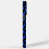 Drachenmuster 02 blue.bwx4 Black BG Case-Mate iPhone Hülle (Rückseite / Rechts)