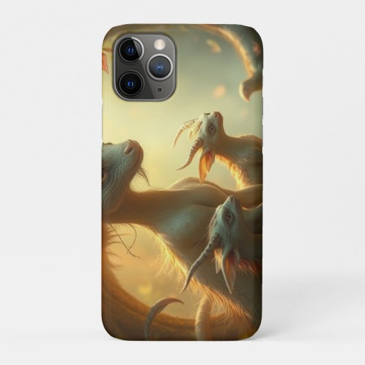 „Drachenmutter im goldenen Wald“ Case-Mate iPhone Hülle (Rückseite)