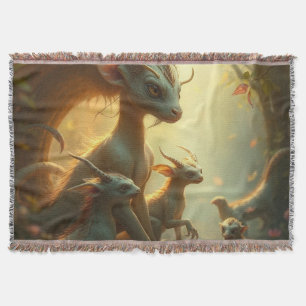 „Drachenmutter im goldenen Wald“ Decke