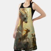 „Drachenmutter im goldenen Wald“ Schürze (InSitu)