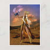 Drachenmutter Postkarte (Vorderseite)