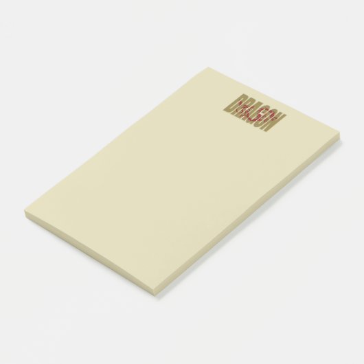 Drachennachrichten Post-it Klebezettel (angewinkelt)