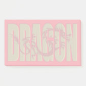 Drachennachrichten Post-it Klebezettel (Vorderseite)