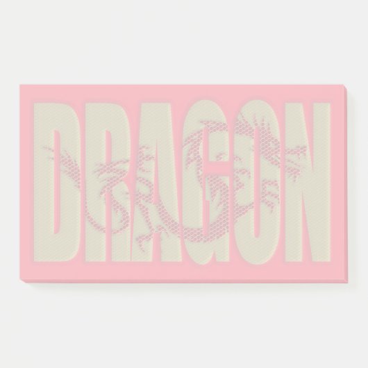 Drachennachrichten Post-it Klebezettel (Vorderseite)