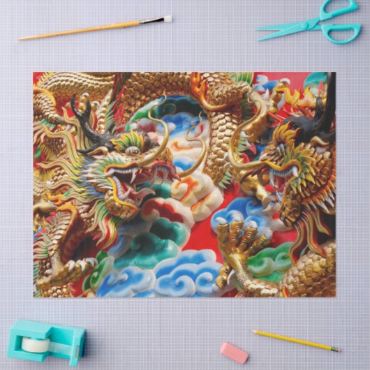 Drachenpapier Seidenpapier (Basteln)