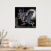 Drachenplakat Poster (Küche)