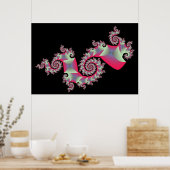 Drachenplätze Poster (Küche)