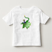 Drachenprinzess-T - Shirt, 2T-4T Kleinkind T-shirt (Vorderseite)