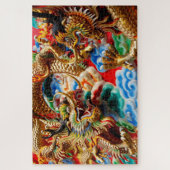 Drachenpuzzle Puzzle (Vertikal)