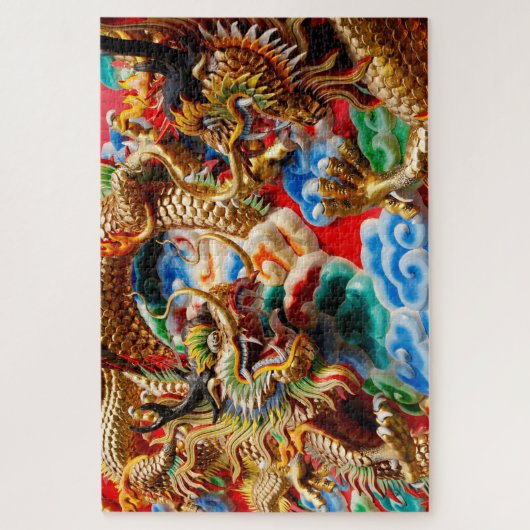 Drachenpuzzle Puzzle (Vertikal)