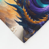Drachenrealm 1 fleecedecke (Ecke)