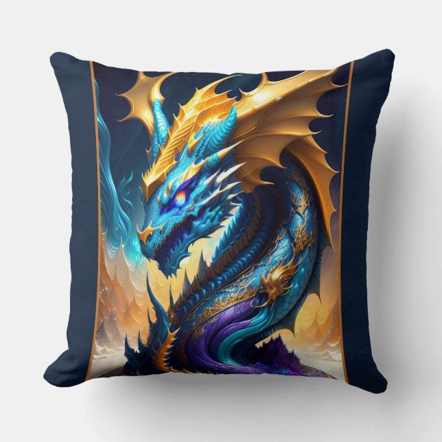 Drachenrealm 1 kissen (Vorderseite)