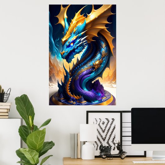 Drachenrealm 1 poster (Heimbüro)