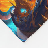 Drachenrealm 2 fleecedecke (Ecke)