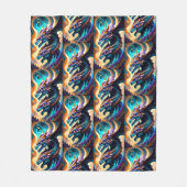 Drachenreich 3 fleecedecke (Vorderseite)