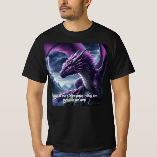 Drachenreihe 1 - LANCE T-Shirt (Vorderseite)