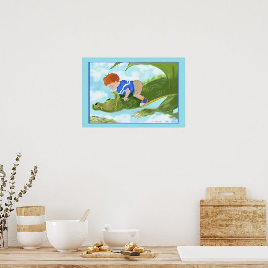 Drachenreiten - 101 poster (Küche)