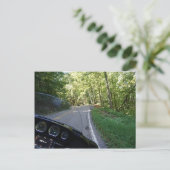 Drachenreiten Postkarte (Stehend Vorderseite)