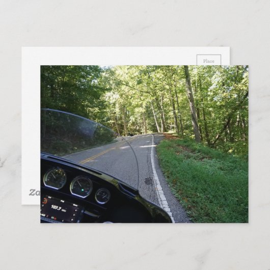 Drachenreiten Postkarte (Vorne/Hinten)