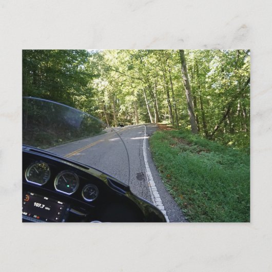 Drachenreiten Postkarte (Vorderseite)