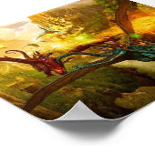 Drachenreiter-by-andreas-adamek Poster (Ecke)