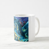 Drachenreiter und Zauberer Kaffeetasse (VorderseiteRechts)