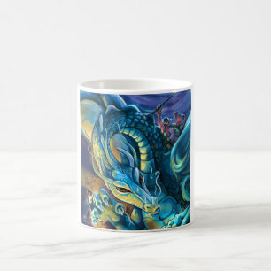 Drachenreiter und Zauberer Kaffeetasse