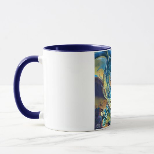 Drachenreiter und Zauberer Tasse (Links)