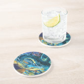 Drachenreiter und Zauberer Untersetzer (Seite)