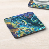 Drachenreiter und Zauberer Untersetzer (Linke Seite)