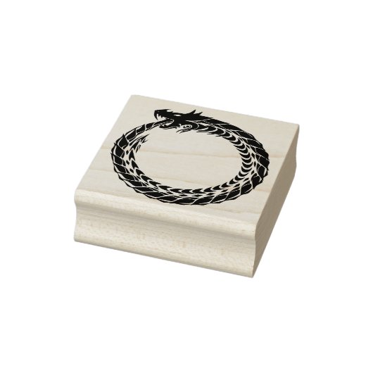 Drachenring-Briefmarke Gummistempel (Stempel)