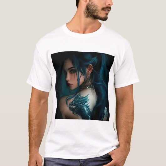 Drachens Flüster-T-Shirt T-Shirt (Vorderseite)