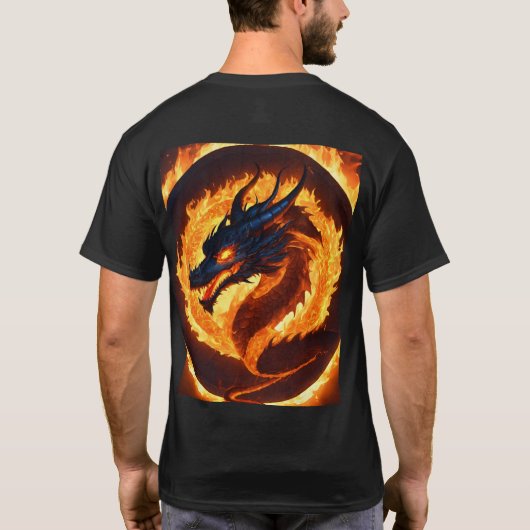 Drachenschaden T-Shirt (Rückseite)