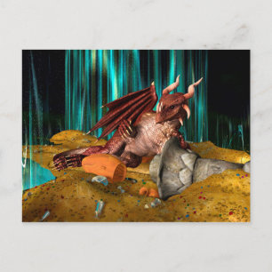Drachenschatz Postkarte