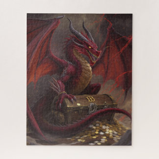 Drachenschatz-Puzzle Puzzle