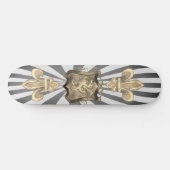 Drachenschild-individuelle Name Skateboard (Horizontal)