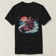 Drachenschlachten-Jet-Ski-Duellant — Vintage-Somme