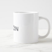 Drachenschlag Jumbo-Tasse (Rechts)